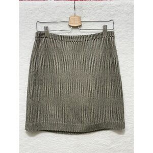 LOFT Womens Skirt Size 4 Mini Above‎ Knee Houndstooth Work Career